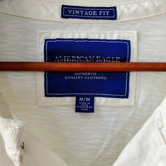 AMERICAN EAGLE 🦅 HENLEY - Picture 3 of 6